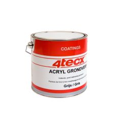 4TECX ACRYL GRONDVERF GRIJS 2,5 LTR
