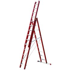 4TECX REFORMLADDER 3-DELIG ALU 3X12 TREDEN