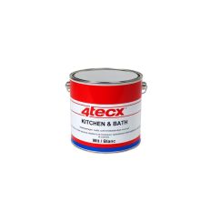 4TECX MUURVERF 2.5 LTR WIT KEUKEN EN BADKAMER