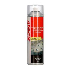 4TECX SPUITBUS METALISCH ZILVER ALUMINIUM 500ML