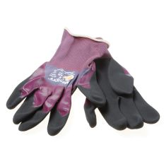 HANDSCHOEN MAXIDRY PAARS/ZWART MAAT: 9
