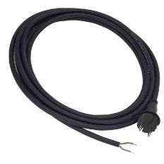 AANSLUITSNOER 2X1.5MM 5MTR H07 ZWART