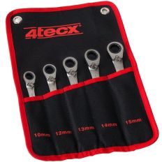 4TECX STEEK-RINGRATELSLEUTELSET 5-DELIG