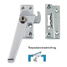 AXA VH RAAMSLUITING 3319 LINKS F1 CILINDER + OPBOUWSLUITKOM
