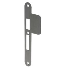 VP 4109/17/U DR.1+3 SLUITPLAAT, RVS 25X192MM AFGEROND, VER