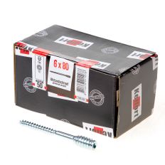 AFSTANDSCHROEF VERZINKT 6.0 X 80MM TORX 25