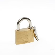 OXLOC HANGSLOT CILINDER MESSING 50MM GLS 5003