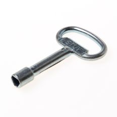 DOORNSLEUTEL DRIEKANT LANG 8MM