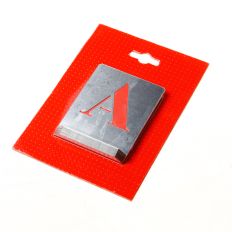 SJABLOON LETTERS A T/M Z - 50MM