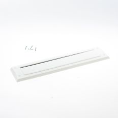 WITTE BRIEVENBUS MET KLEP