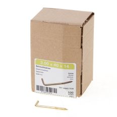 SCHROEFDUIM MESSING HD 3.2 X 40MM