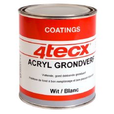 4TECX ACRYL GRONDVERF GRIJS 0,75 LTR