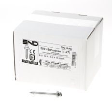 RAPID GEVELSCHROEF 6.5X75 ROESTVASTSTAAL A2 MET RING E-X 16A