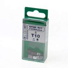 SPAX BIT TX10 WIT BLISTER VAN 5 BITS