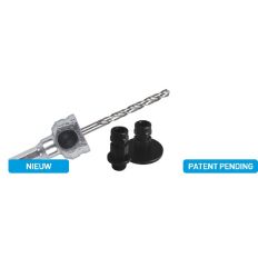 QC HOUDER TBV MP GATZAGEN 6K11,5MM HSS (LANG) +2 ADAPTERS