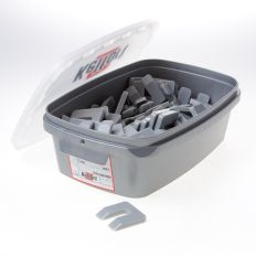 UITVULPLAATJES GRIJS 7MM ZAK VAN 99 PLAATJES