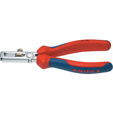 KNIPEX AFSTRIPTANG INCLUSIEF VEER VERCHROOMDN COMFORT 160MM