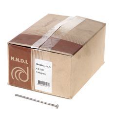 DRAADNAGEL PLATKOP BLANK 4.0 X 90MM 5KG