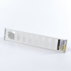 GAVO SCHUIFROOSTER MET VLIEGENGAAS ALUMINIUM WIT 50 X 9CM
