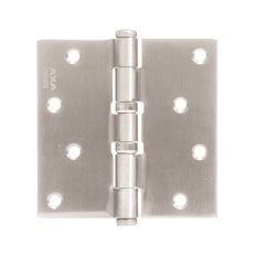 AXA KOGELLAGERSCHARNIER 102X102 MM RVS RECHTE HOEKEN