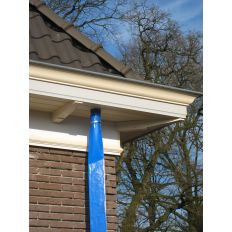 HEMELWATERAFVOERSLANG INCL.KLEM 80MM(15MTR)