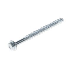 SFS BETONSCHROEF 10X120MM MULTI-MONTI-PLUS, MET ZESKANT KOP EN AANGEPERSTE RING, VERZINKT