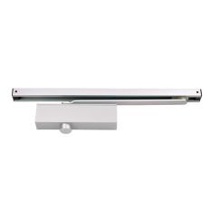 DEURDRANGER INCLUSIEF GLIJARM T63B BC ZILVER, EN-3, TANDHEUGEL, TOT 950MM DEURBREEDTE