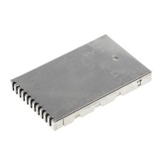 SPOUWVOEGVENTILATIEROOSTER T140-6 BLANK RVS, 10X60X95MM (BXHXD)