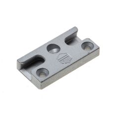 SLUITPLAAT I.S. 26 MM VLAK TRICOAT EVO