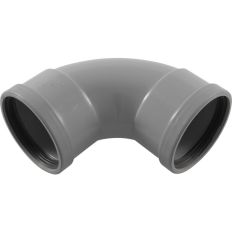 RIOOLBOCHT PVC BOCHT 90 GRADEN MANCHET MOF / MOF 110MM