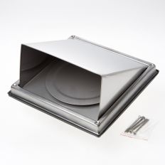 GEVELKLEP ROOSTER RVS 125MM