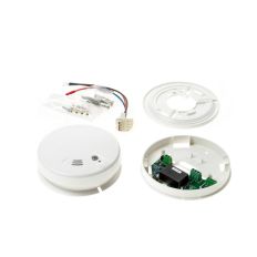 ROOKMELDERSET BEKABELD INCLUSIEF VOET 230V/24V
