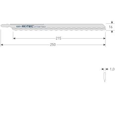 DECOUPEERZAAGBLAD DC875 / T1013AWP