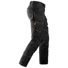 WERKBROEK STRETCH M/HOLS 6241 ZWART 44