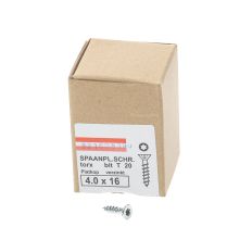 SPAANPLAATSCHROEF VZ PK TX-20 4.0X16 (200)