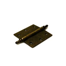 DX VAASKNOPSCHARNIER VERBRONSD 76X76MM