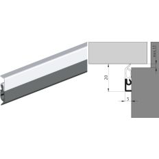 TOCHTPROFIEL OPB.KEL-RO XL 230CM TOCHTPROFIEL OPB.KEL-RO XL 230CM
