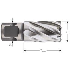 HSS-XE KERNBOOR SILVER-LINE, UNIVERSEEL 19, ø12X30