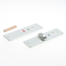 HOPPE KORTSCHILD, ALUMINIUM 202KP WC 8X55 ZILVER