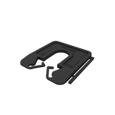 MILLI-MAX UITVULPLAATJE ZWART 3MM 132 STUKS IN DOOS