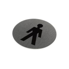 PICTOGRAM RVS ZELFKL.75MM HEREN