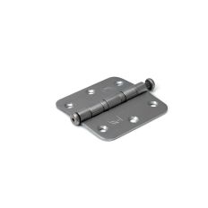 DX KOGELLAGERSCHARNIER 76X76 MM RVS RONDE HOEKEN