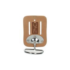 D4E LEDEREN HAMERHOUDER IN LICHTBRUINE FINISH