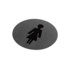OXLOC PICTOGRAM RVS ZELFKLEVEND 75MM DAMES