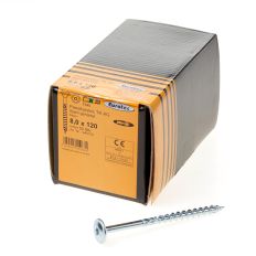 EUROTEC TELLERKOPSCHROEF VERZINKT T40 8X120MM (50) EUROTEC TELLERKOPSCHROEF VERZINKT T40 8X120MM (50)