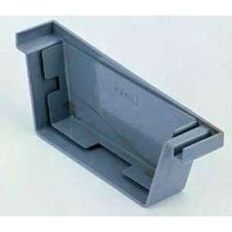 PVC 125MM BAKGOOT EINDSTUK DEKSEL LINKS GR