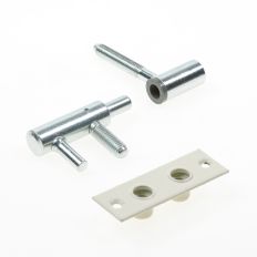 PAUMELLE TUBTARRA MET PLAAT 75 X 14MM