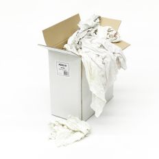 POETSLAPPEN WIT TRICOT DOOS 10 KG