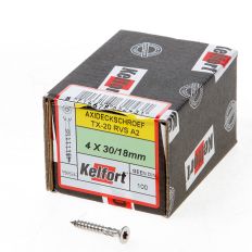VLONDERSCHROEF PLATVERZONKEN KOP RVS A2 T20 4.5 X 40/24MM