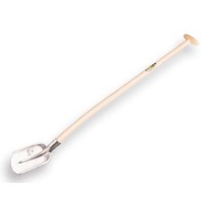 STEEKBATS ATLAS DIAMANT RVS 1/4 000, ATLAS SCHOPSTEEL GEBOGEN 110 CM